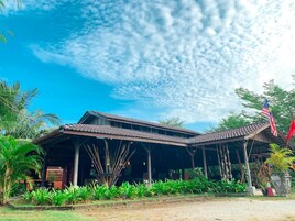 Fassade der Unterkunft