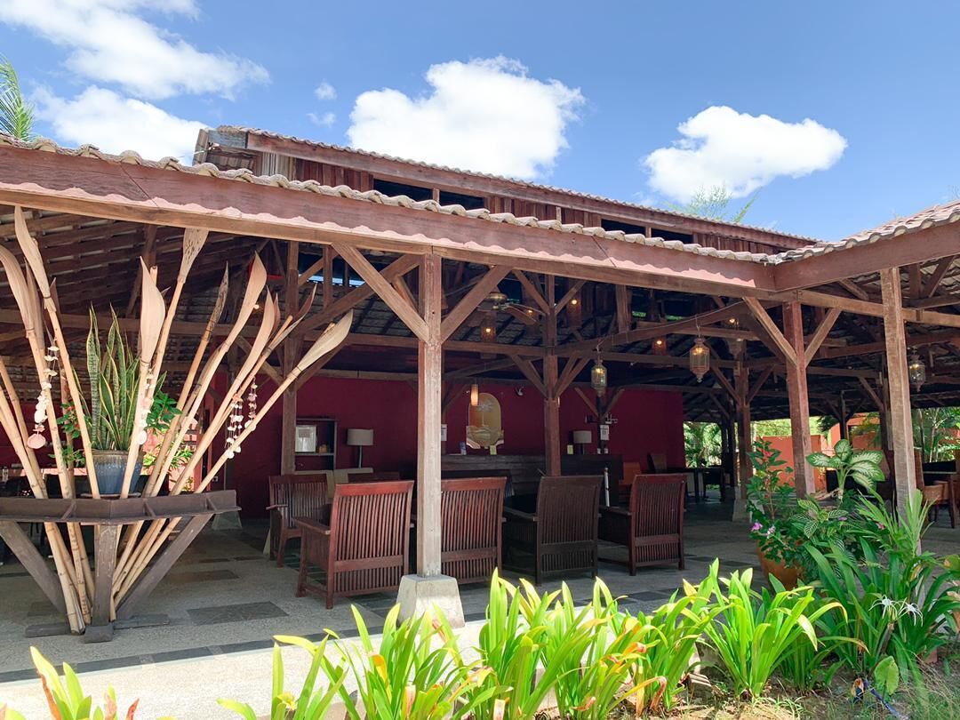 Framhlið gististaðar