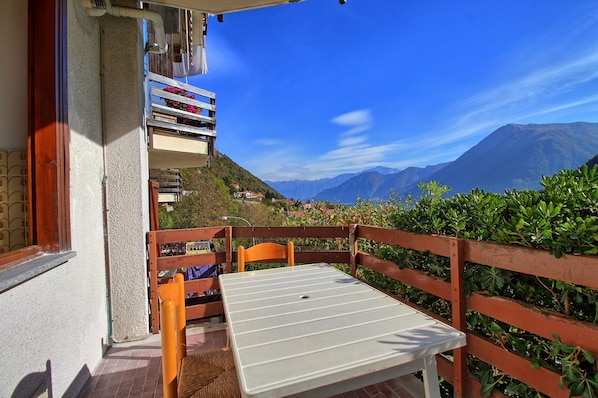Apartment, 1 Bedroom, Valley View | Terrace/patio - Logicasa Lake Como Valley View (Dizzasco)