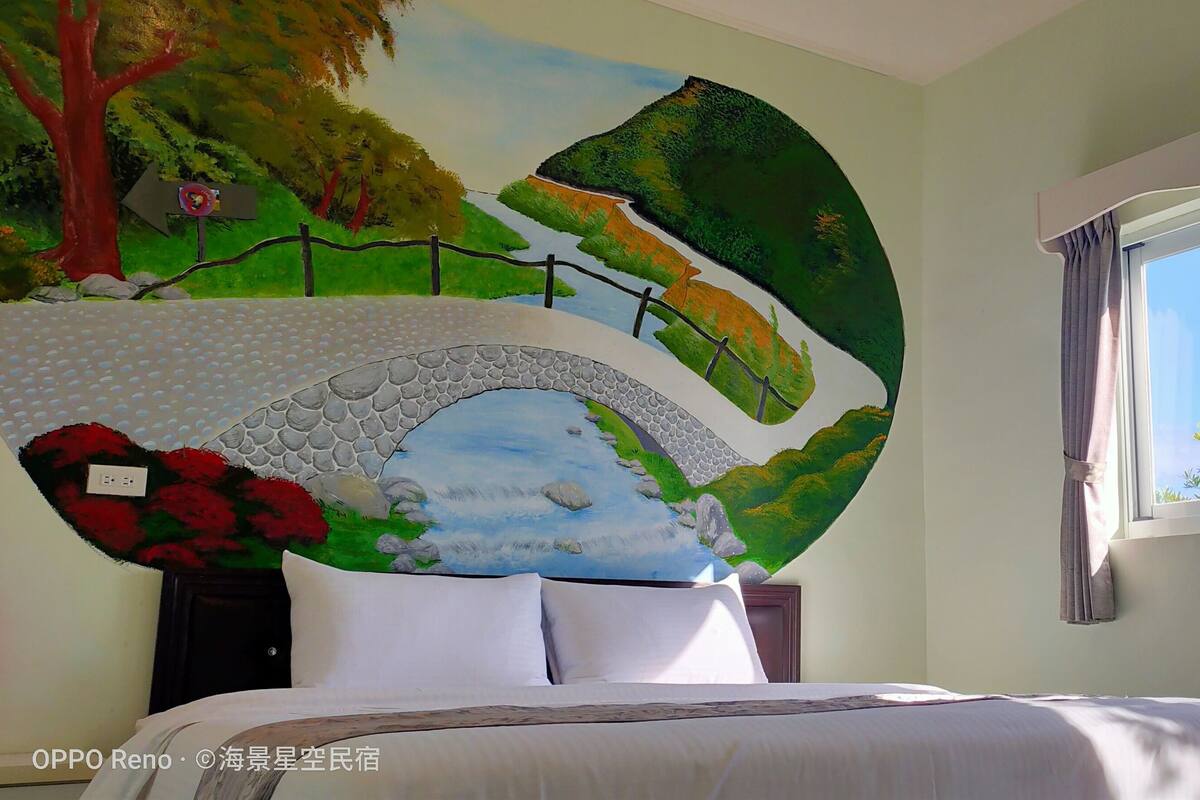 Premium bedding, Select Comfort beds, desk, laptop workspace