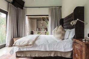 Suite Luxe, 1 chambre, vue jardin, côté jardin (Thyme)