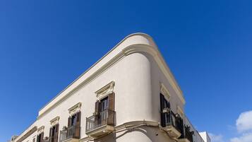 Fassade der Unterkunft