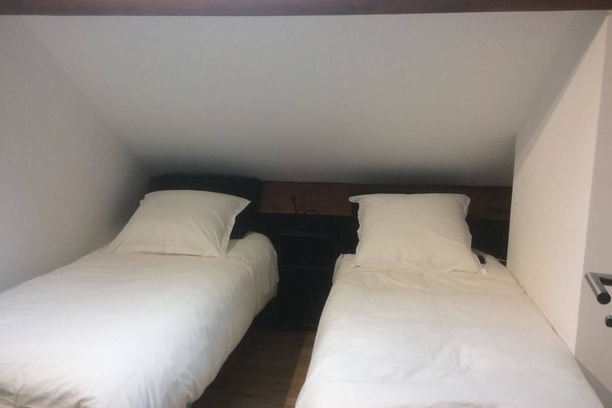 Twin Room (Les Jumeaux) | Desk, blackout drapes, soundproofing, WiFi (free)