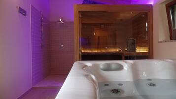 Sauna, bain Ă  remous, hammam