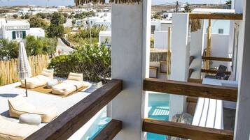 Deluxe Double Room, Partial Sea View