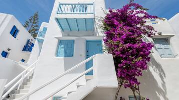 Voorkant van accommodatie