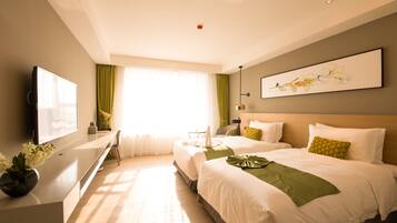 Executive Twin Room | Blackout drapes, rollaway beds, free WiFi