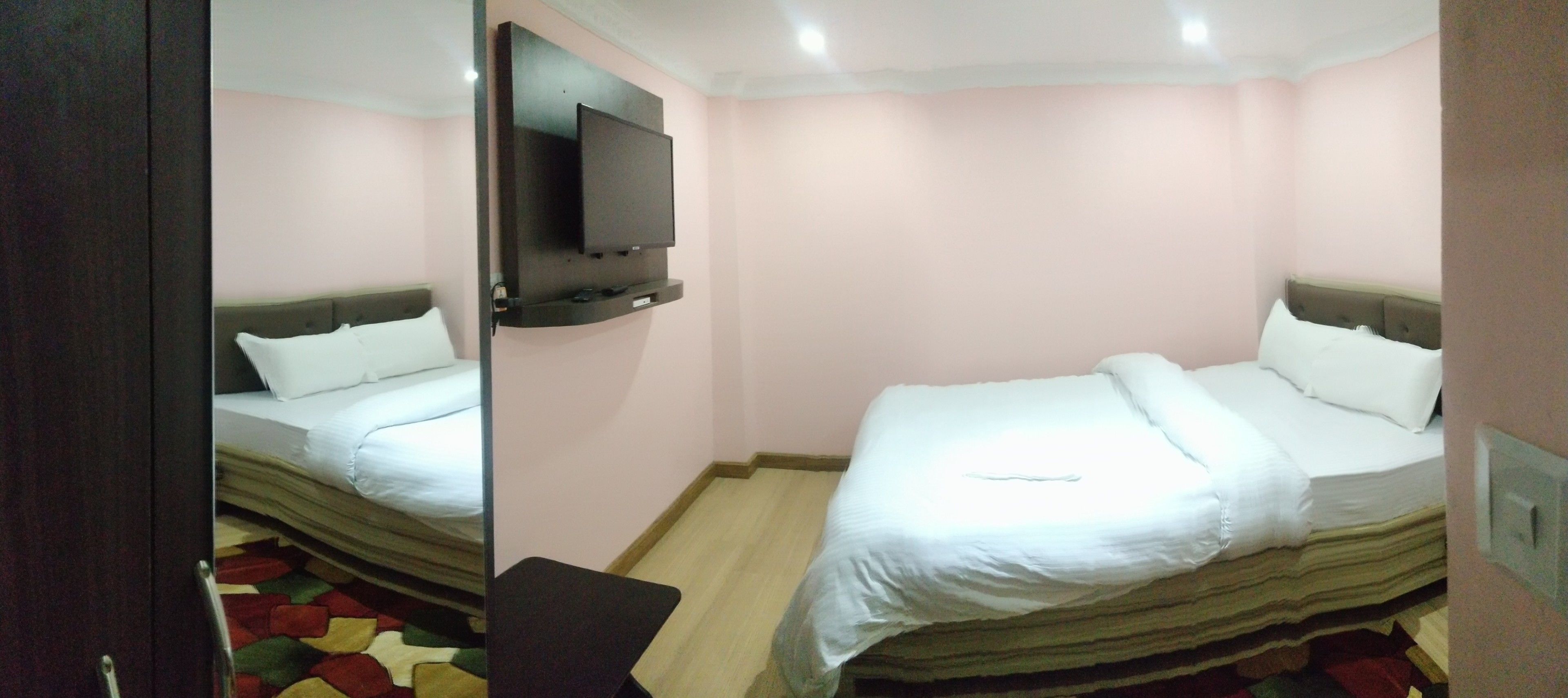 standard double or twin room | blackout curtains, iron/ironing board, free wifi, bed sheets