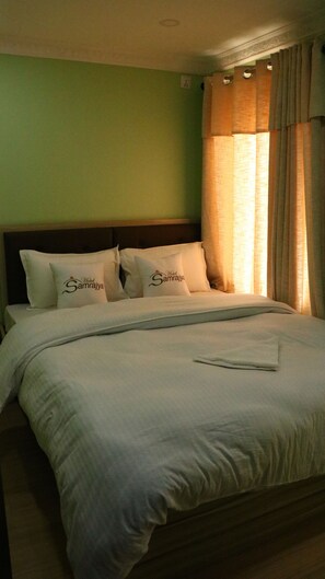 Standard-Doppel- oder -Zweibettzimmer