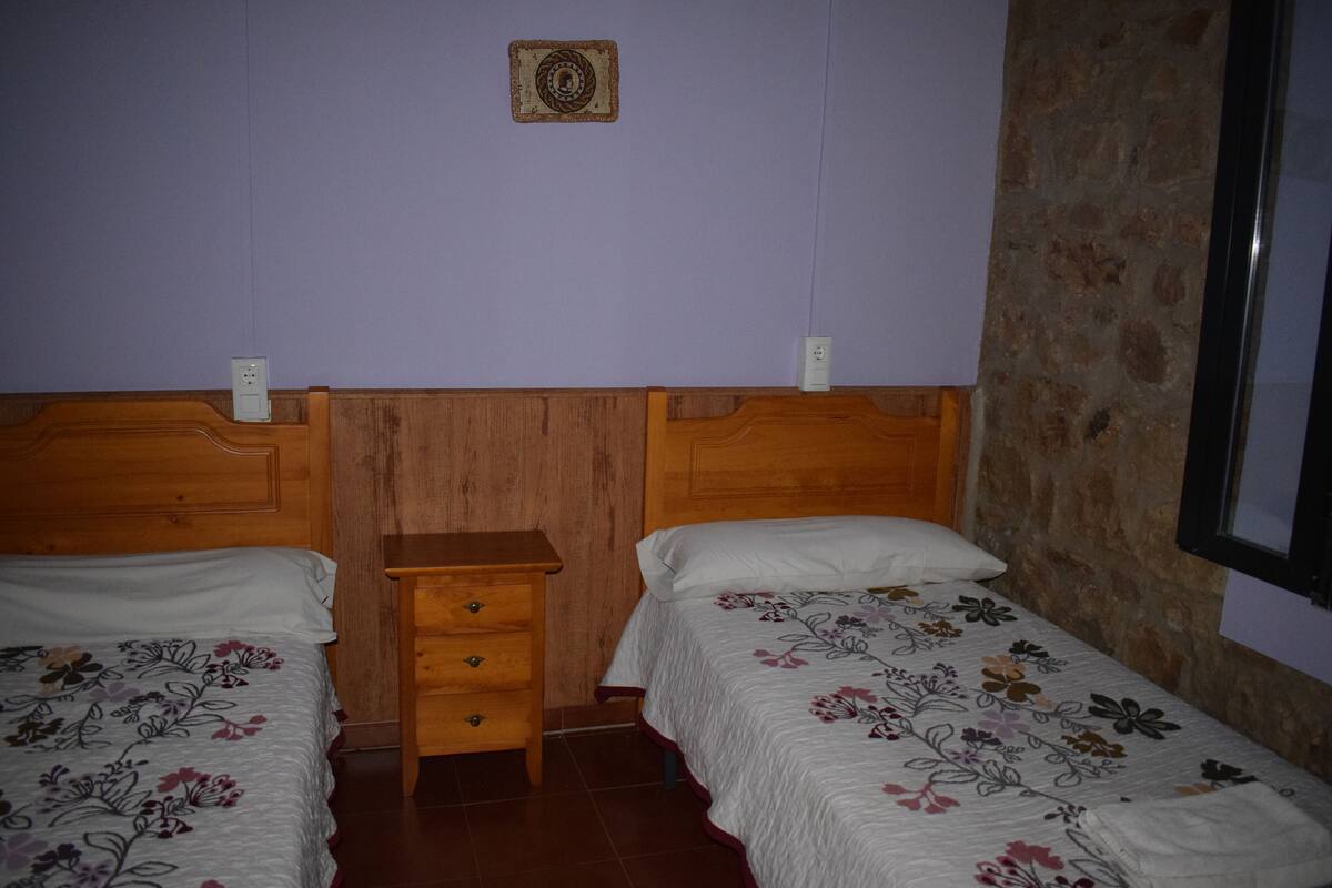 Basic Double or Twin Room | Free WiFi, bed sheets