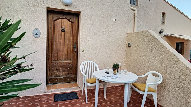 Outdoor dining - Maison LE PIGEONNIER 2 dans résidence privée (Le Plan-de-la-Tour)