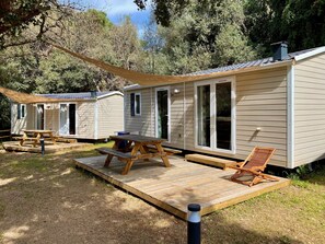 Superior Mobile Home | View from room - Camping 3 Estrellas Costa Brava (Vall-Llobrega)