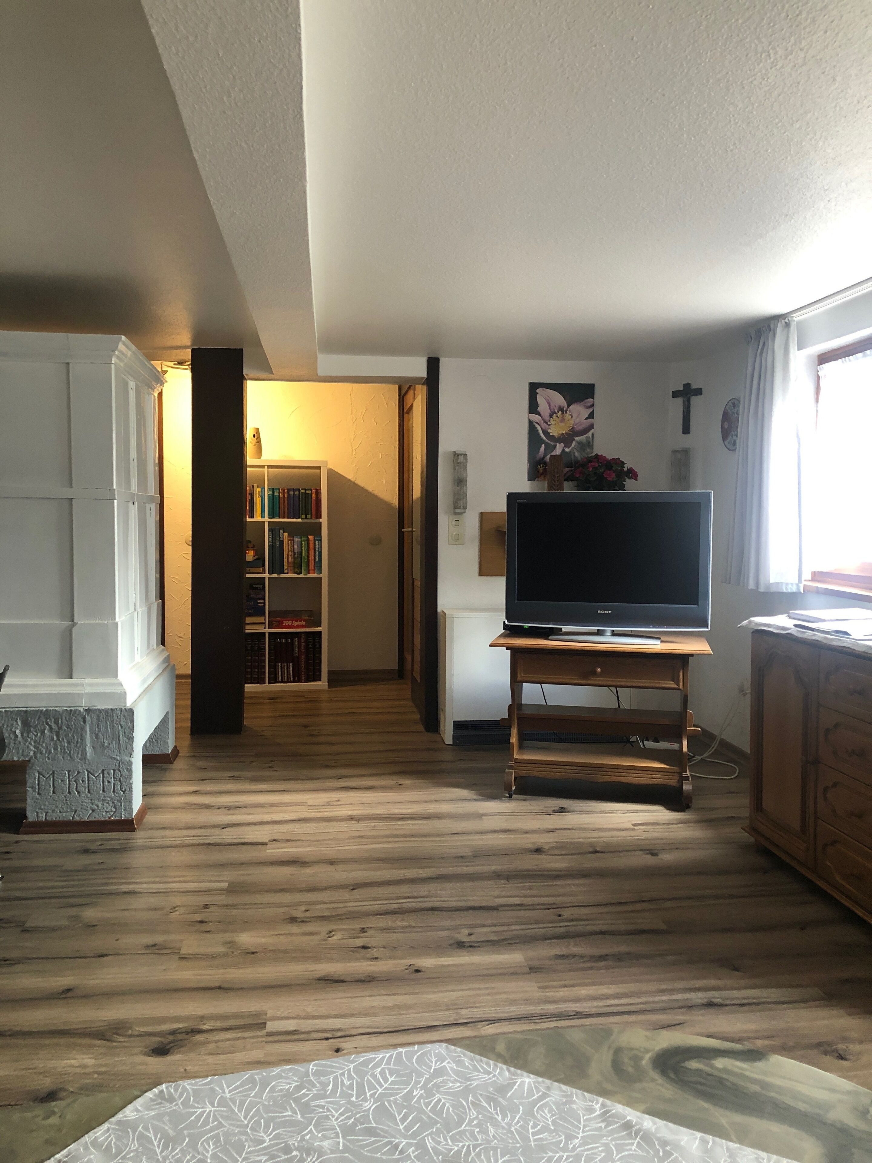 classic condo, 2 bedrooms (nr. 1) | living room | flat-screen tv