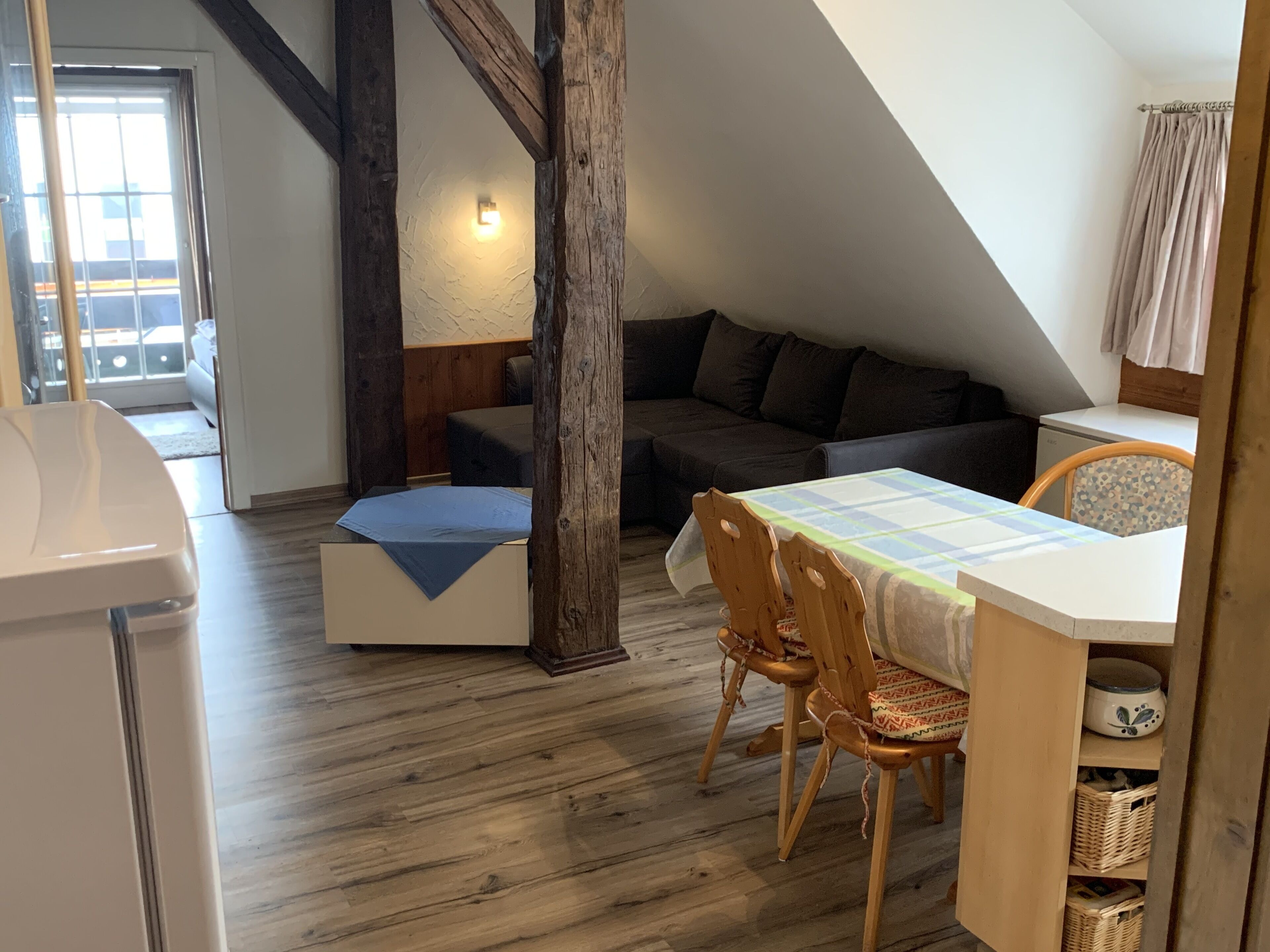 basic condo, 1 bedroom (nr. 4) | living area | flat-screen tv