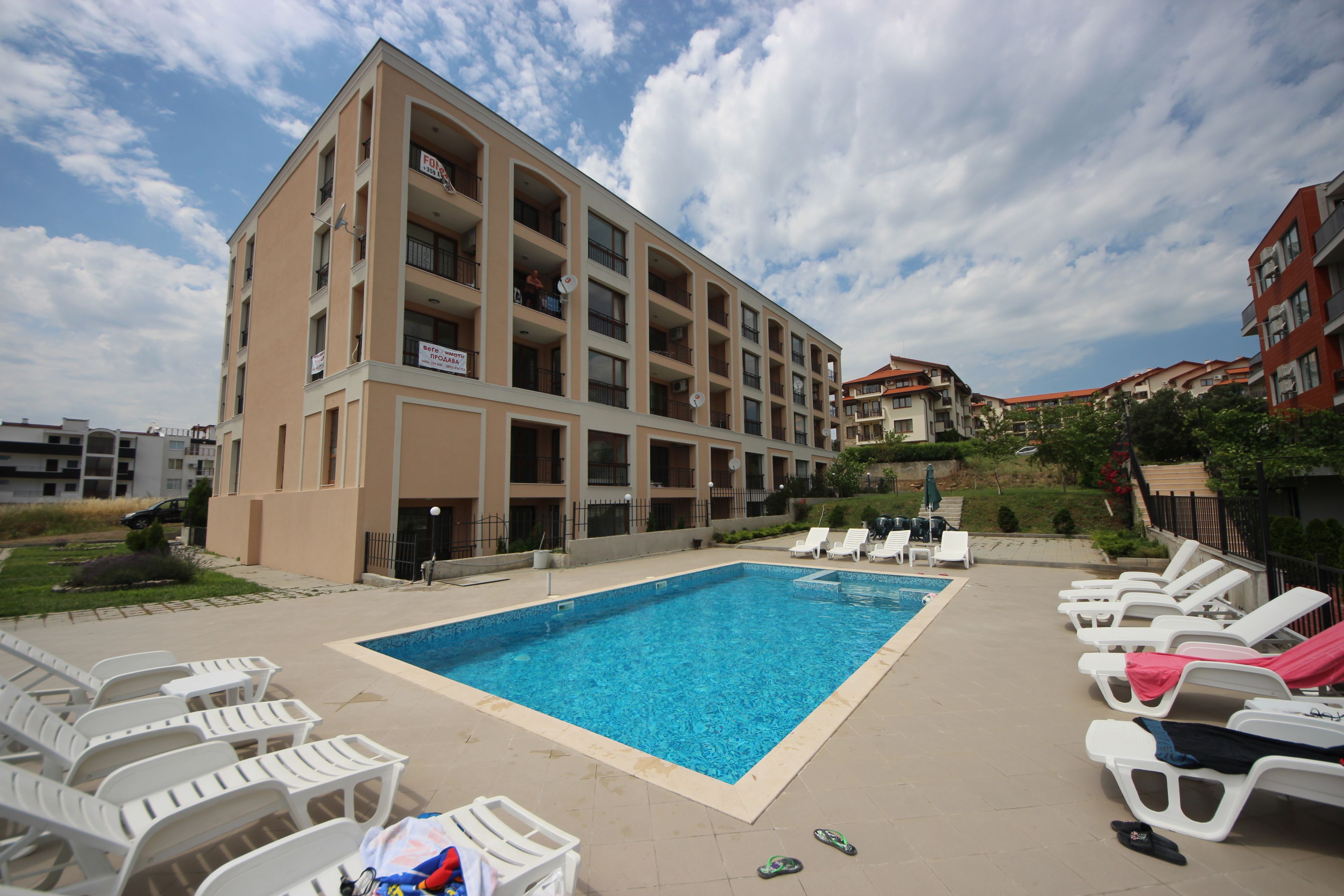 Majoituspaikan julkisivu