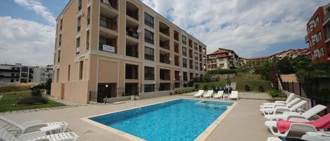 Majoituspaikan julkisivu