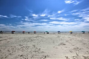 Tæt på stranden