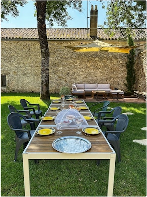 Restauration en plein air