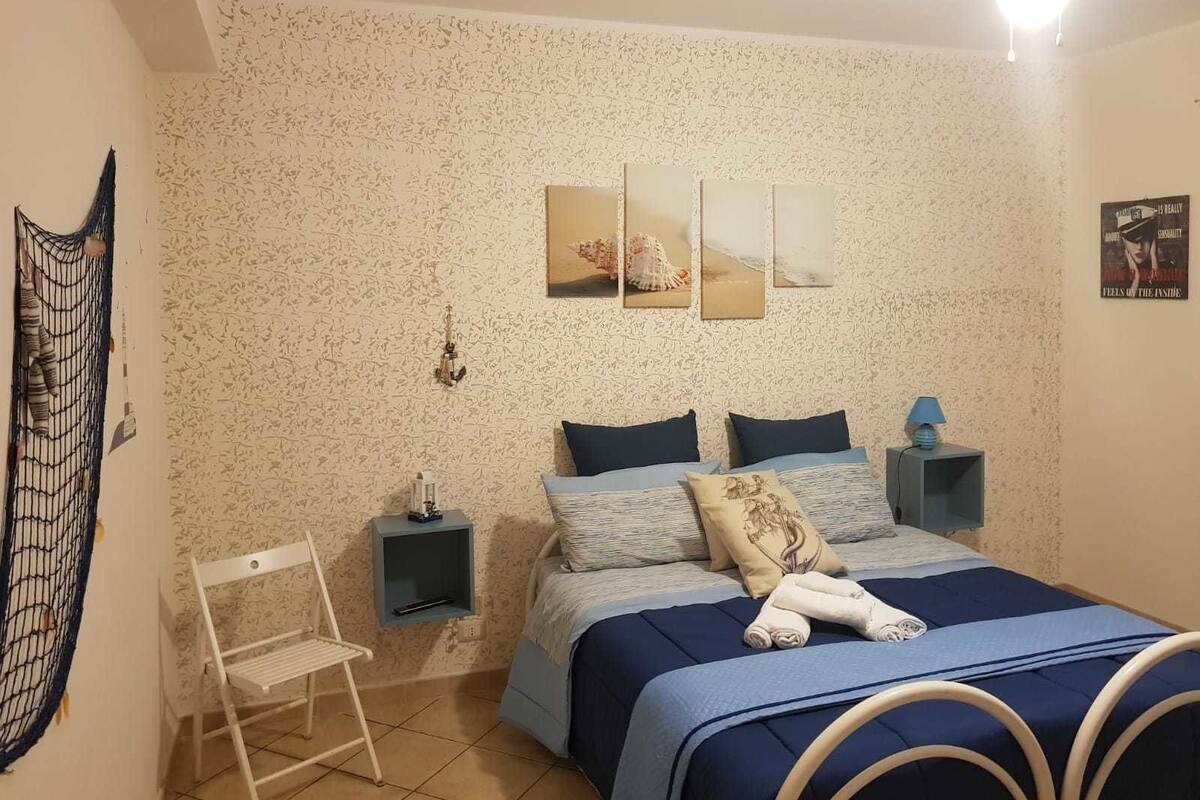 Chambre Double, salle de bains commune