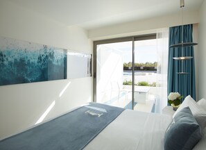 Silver Family Two Bedroom Land View | Terrace/patio - I Resort Beach Hotel & Spa (Hersonissos)