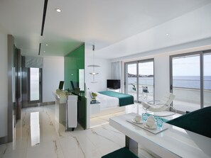 Gold Sky Suite with Panoramic Sea View | View from room - I Resort Beach Hotel & Spa (Hersonissos)