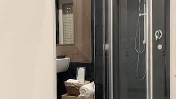 Royal Double Room, City View | Bathroom shower