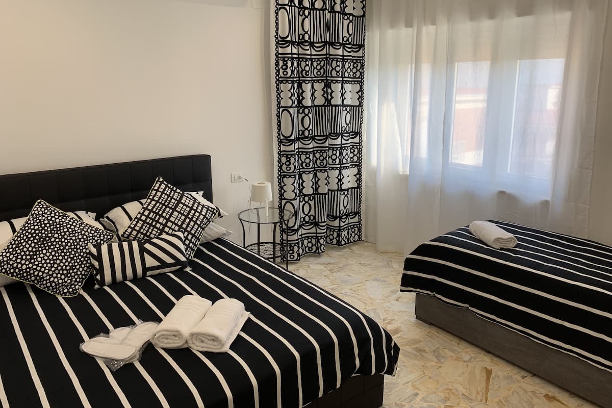 Exclusive Triple Room, City View | Premium bedding, down comforters, memory foam beds, minibar