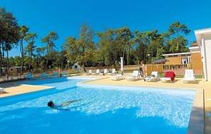 Seasonal outdoor pool - Domaine Résidentiel de Plein Air Odalys Monplaisir (Saint-Trojan-les-Bains)