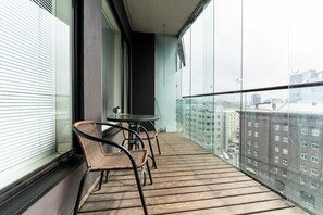 Departamento, 1 habitación, vista a la ciudad (Narva street 5) | Terraza o patio