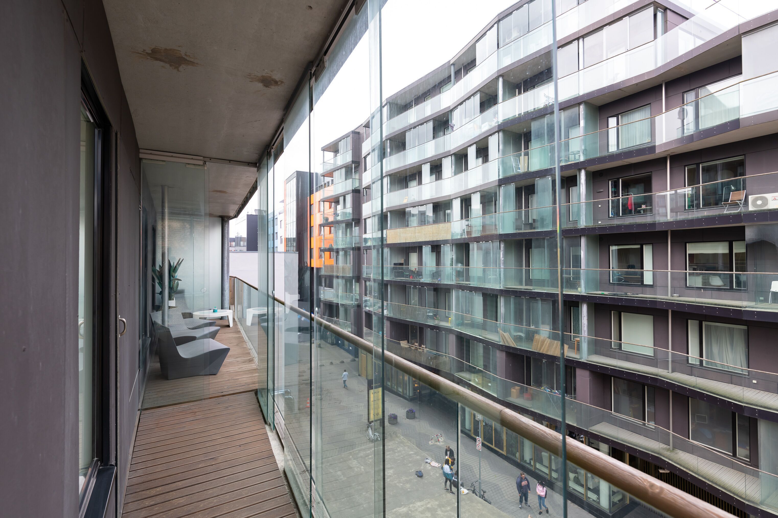 Căn hộ, 2 phòng ngủ | Ban công