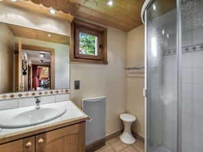 Hair dryer - Comfortable 2-Bedroom Apartment in Megève Rochebrune - Balcony, Garage, Wifi & Ski Locker (Megève)