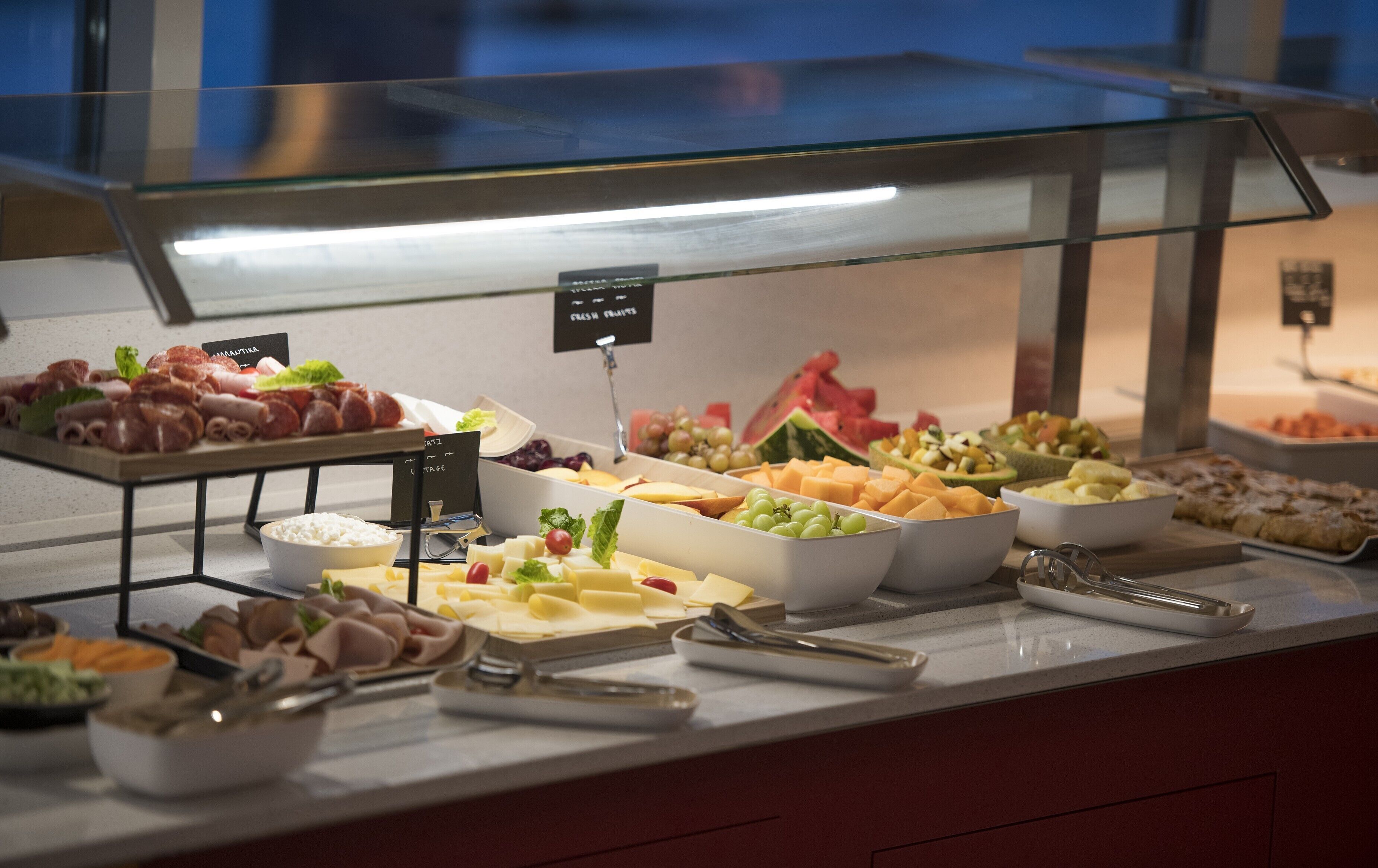 daily buffet breakfast (eur 15 per person)