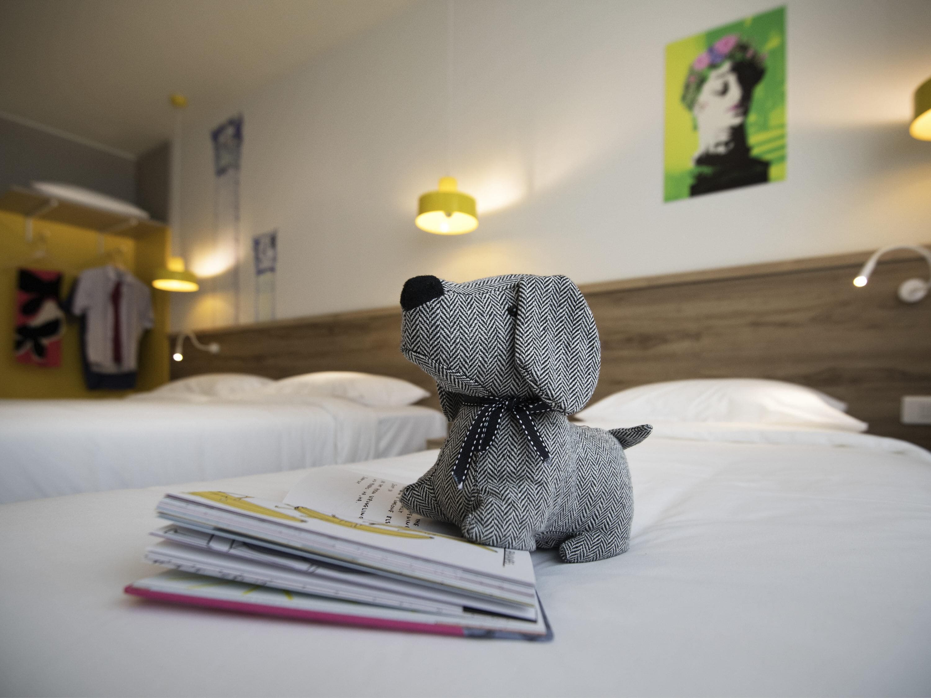 Habitación familiar, 2 camas dobles | Ropa de cama hipoalergénica y colchones con acolchado adicional