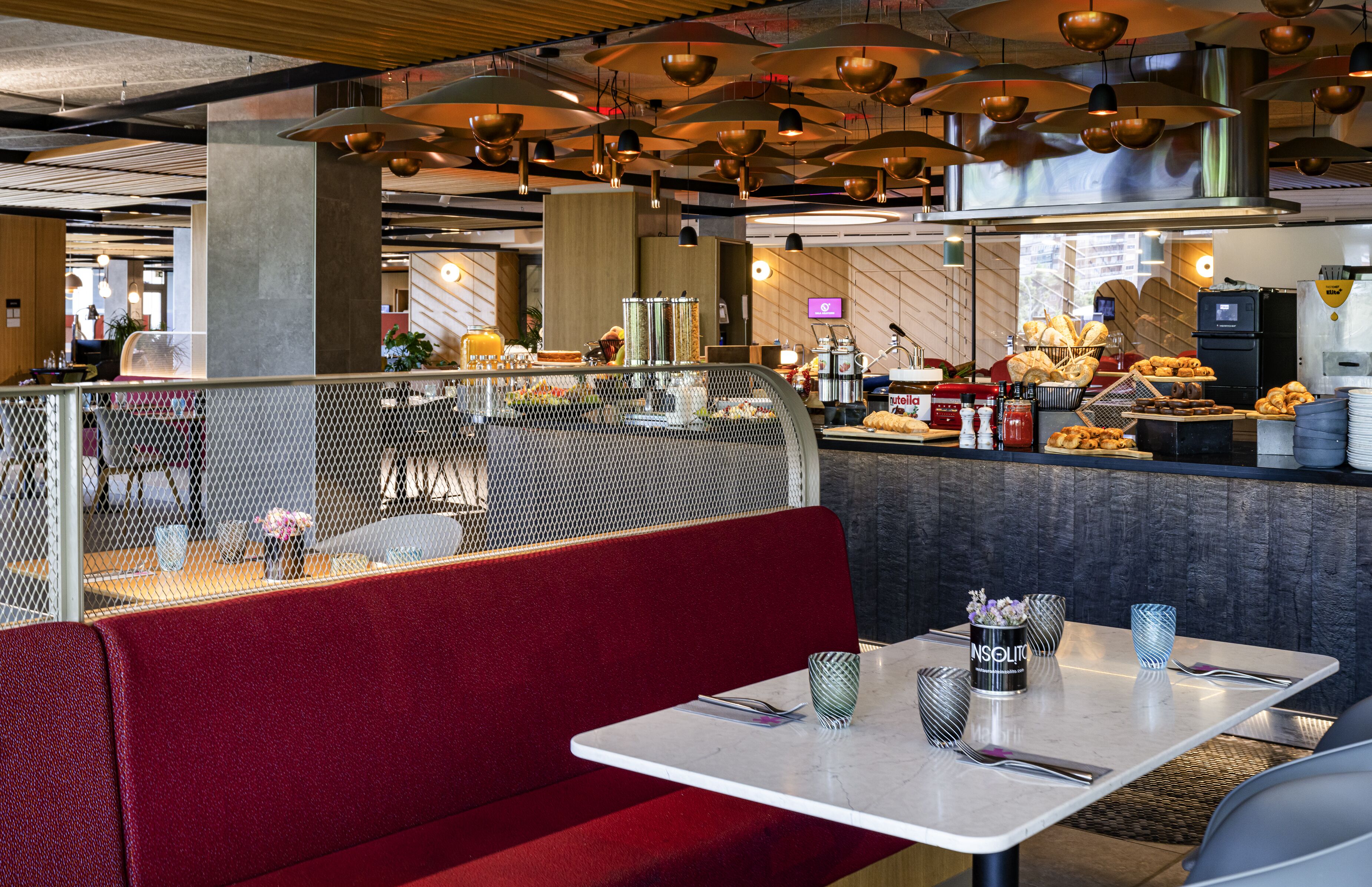 daily buffet breakfast (eur 21.5 per person)