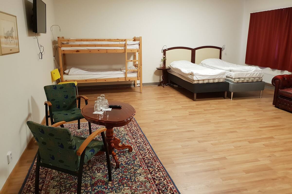 Family Room | Soundproofing, iron/ironing board (on request)