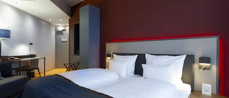 Superiorzimmer Plus | 1 habitación, ropa de cama hipoalergénica y minibar