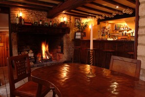 Breakfast, lunch, dinner served; garden views