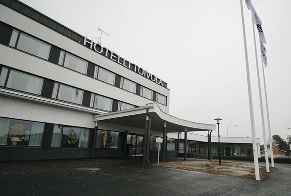 Fassade der Unterkunft