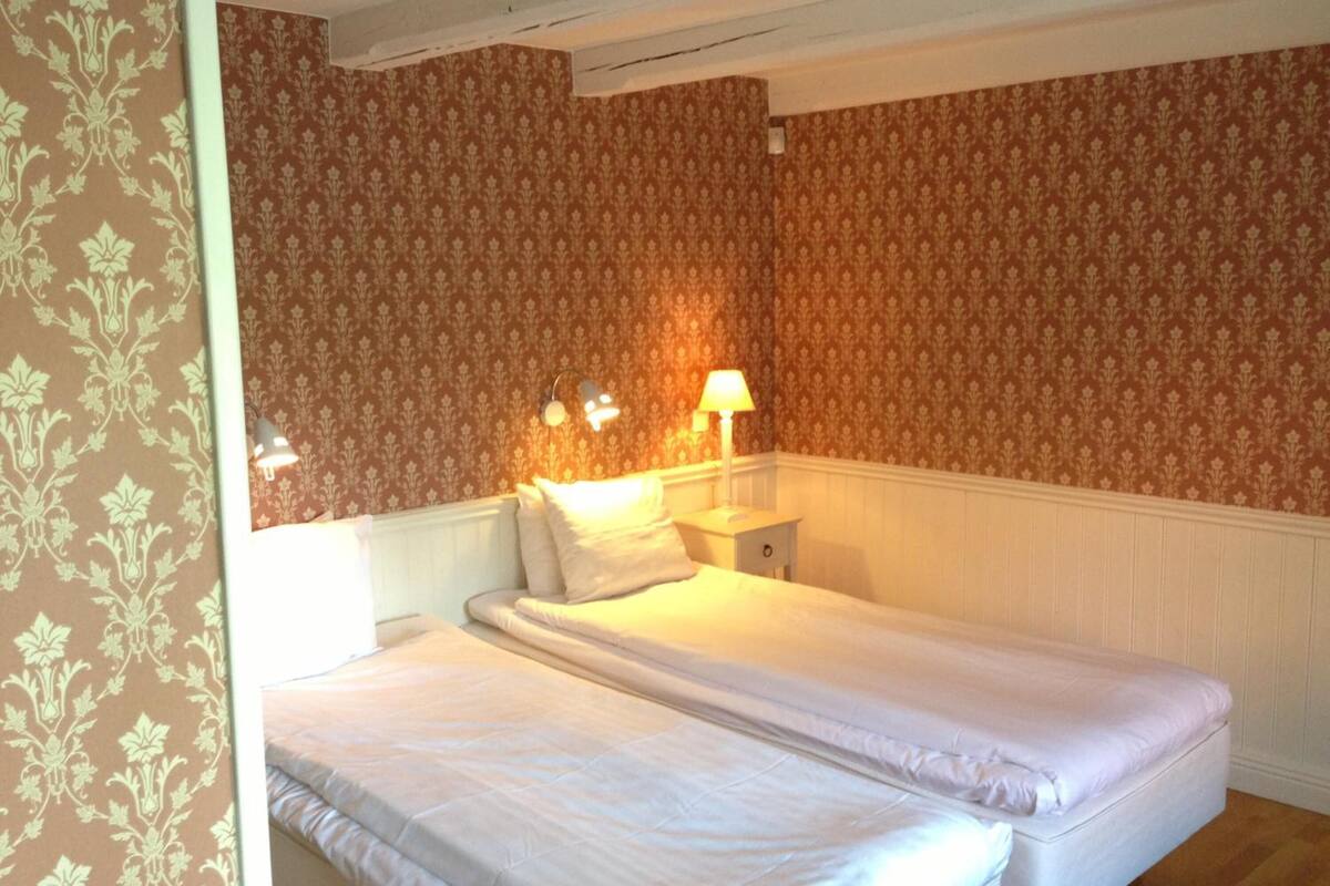 desk, blackout curtains, iron/ironing board, free wifi