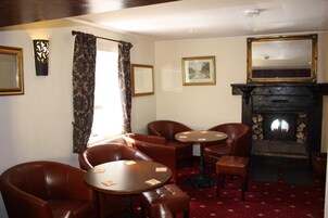 Flat-screen TV, DVD player