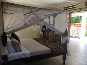 Classic Cottage, Kitchenette | Blackout drapes, free WiFi, bed sheets - C9 at Diani Beachalets (Diani Beach)