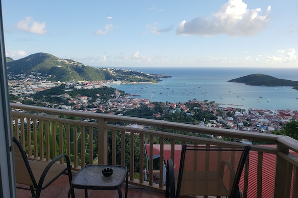 Panoramic Apartment, 2 Bedrooms, Harbor View, Sea Facing, Apt#3 | Terrace/patio