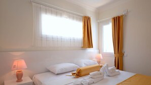 Villa, 2 chambres | 2 chambres, bureau, literie fournie