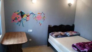 Klassieke kamer, 2 eenpersoonsbedden | Woonkamer