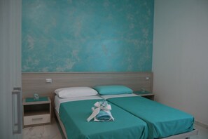 Double or Twin Room, 3 Single Beds (Ortensia) | Frette Italian sheets, premium bedding, down duvets - Dream & Relax (Pimonte)