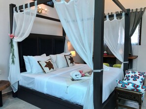 Exclusive Villa, 1 Bedroom, Hill View | Peralatan tempat tidur premium, gebar bulu kapas, katil Select Comfort 