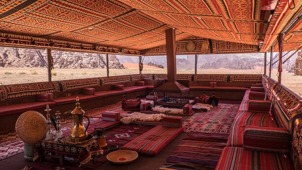 Lounge - Arabian Nights Bedouin Camp (Wadi Rum)