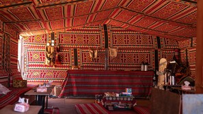Interior entrance - Arabian Nights Bedouin Camp (Wadi Rum)