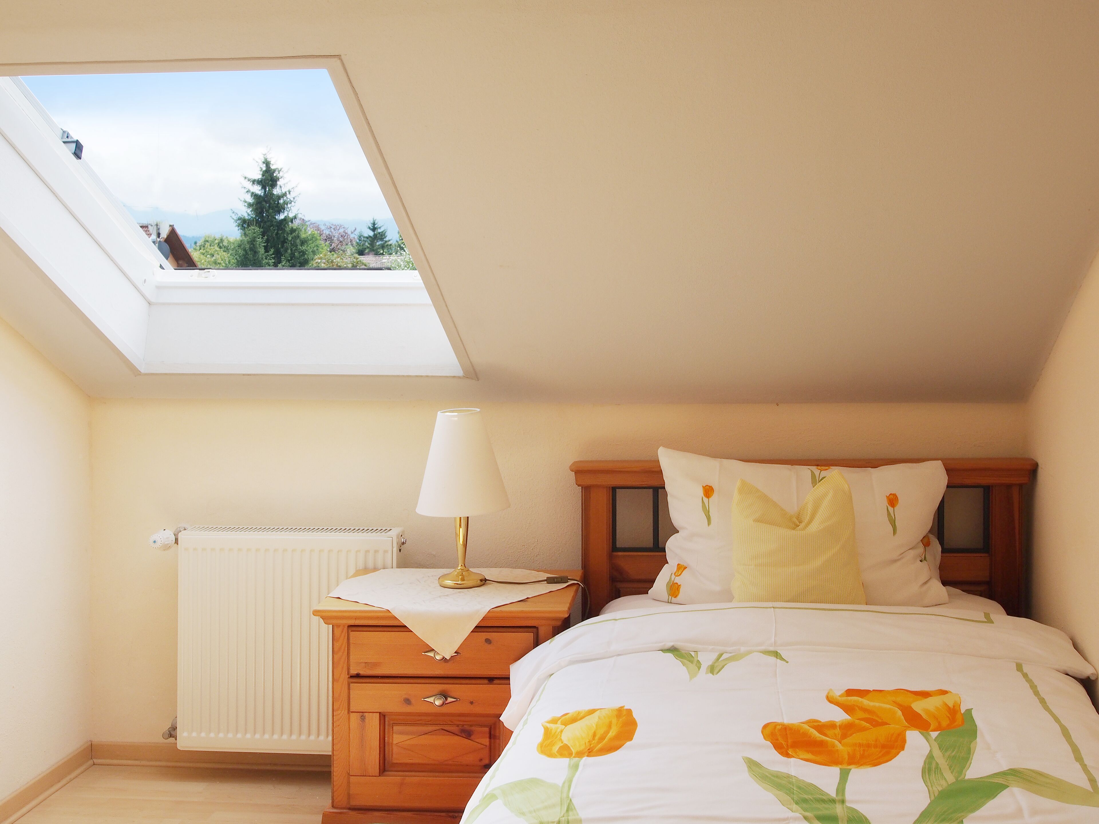 公寓, 2 间卧室, 无烟房, 花园景观 | 防过敏的被褥、笔记本电脑工作区、免费 WiFi、床单