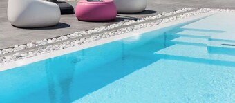 Leonidas's Home (IUN P1522) - Pool and Jacuzzi, 200mt to the beach